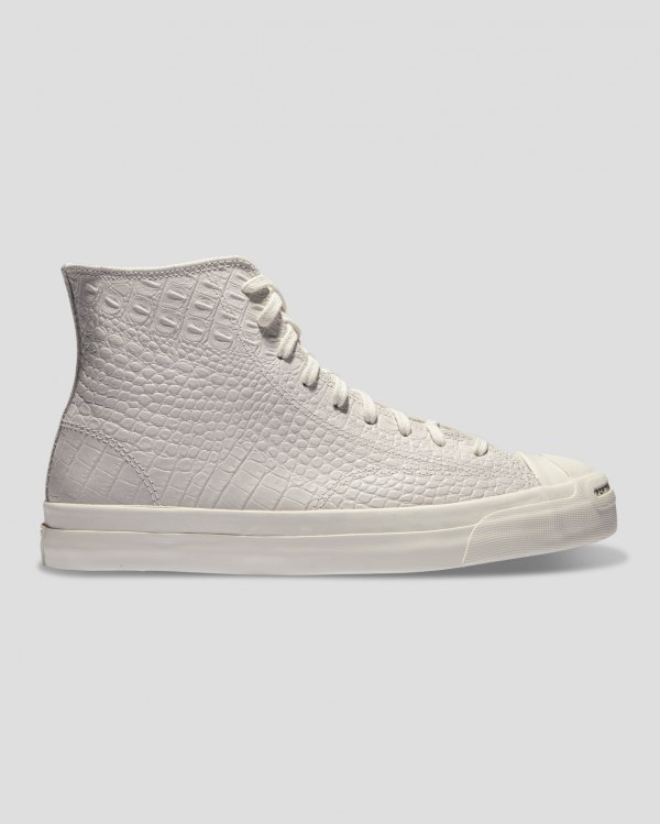 Converse X Pop Trading Co Jack Purcell Pro Beige Sko Danmark - Converse Høje Sneakers Herre - 04176N